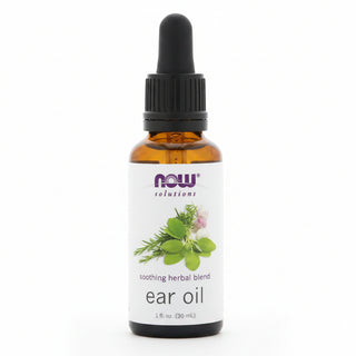 Ear Oil, 1 fl oz (30 ml), Now Foods - superfoodsnz-jane