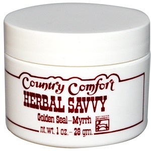 Country Comfort Herbal Savvy Golden Seal Myrrh Ointment 28g - superfoodsnz-jane