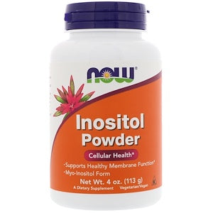 Inositol Powder, 4 oz, 113 g, Now Foods