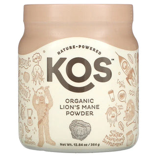 Lion's Mane Powder Organic, 364 g, KOS - superfoodsnz-jane