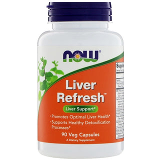 Liver Refresh 90 Veg Capsules, Now Foods - superfoodsnz-jane