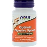 Optimal Digestive System, 90 Veggie Caps, Now Foods - superfoodsnz-jane