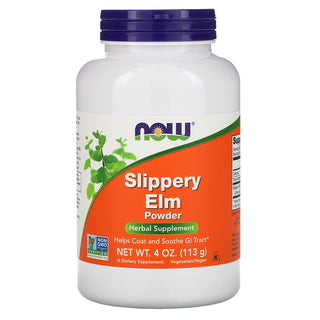Slippery Elm Powder, 113 g, Now Foods - superfoodsnz-jane