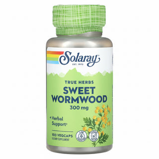 Sweet Wormwood, 300 mg, 100 VegCaps, Solaray - superfoodsnz-jane