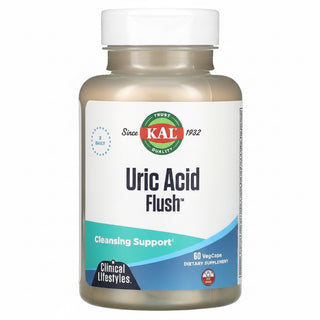 Uric Acid Flush, 60 VegCaps, KAL - superfoodsnz-jane