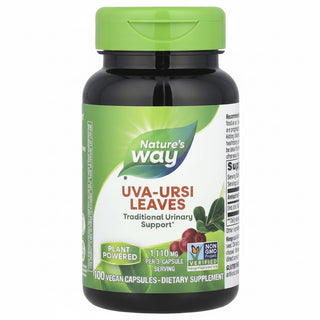 Uva Ursi Leaves, 1,110 mg, 100 Vegan Capsules, Nature's Way - superfoodsnz-jane