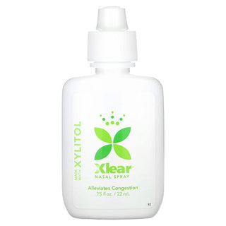 Natural Saline Nasal Spray, 0.75 fl oz (22 ml), Xlear - superfoodsnz-jane
